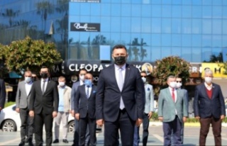 Alanya'da korona gölgesinde 23 Nisan coşkusu