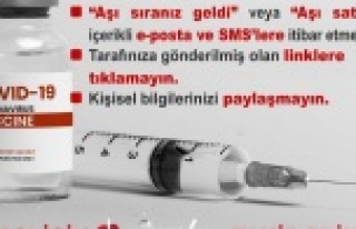 Alanya’da aşı dolandırıcılarına dikkat!