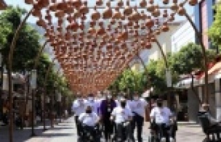 Alanya’da engelli bireylerin ellerinden çıkan...