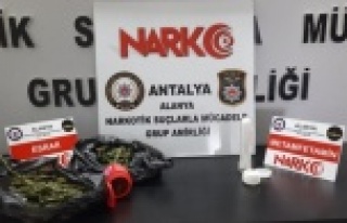 Alanya’da tırda uyuşturucu ele geçirildi