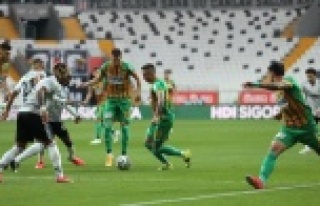 Alanyaspor, Beşikaş'a karşı kaybetti