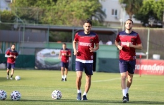 Alanyaspor'da Başakşehir hazırlıkları sürüyor