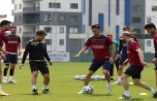 Alanyaspor, Malatyaspor maçı hazırlıklarını...