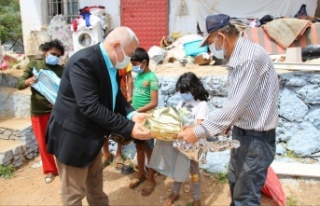 ALTSO yardıma muhtaç ailelere ulaştı