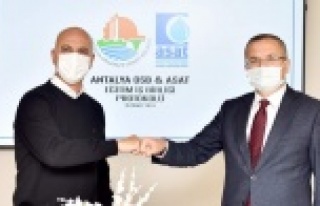 Antalya OSB eğitimleri sınırlarını aştı