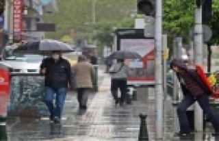 Antalya soğuk ve yağışlı havanın etkisi altına...