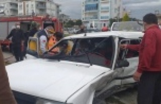 Göz göre göre gelen kazada faciadan dönüldü:...