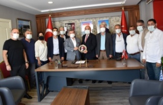 Karadağ ve yönetiminden yeni başkana ziyaret