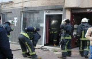 Ocakta unuttuğu patates nedeniyle ölümden döndü