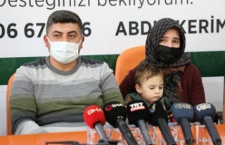 Ahmet bebek için valilikten bağış izni çıktı