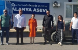 Alanya Aşevi'ne hayırlı olsun ziyareti