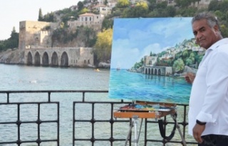 Alanya aşığı ressamı koronadan kaybettik