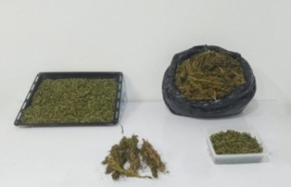 Alanya'da uyuşturucu ticareti yapılan eve baskın