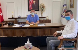 Alanya esnafının taleplerini iletti