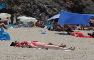 Alanya'nın keyfini kısıtlamadan muaf turistler...