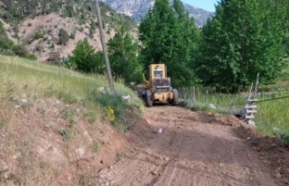 Alanya'nın yayla yolları yaz sezonuna hazırlanıyor