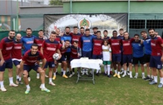 Alanyaspor'da Marafona'nın doğum günü...