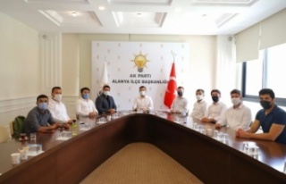 Alperen Ocakları’ndan Başkan Toklu’ya ziyaret