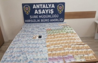 Antalya’da girdiği evden vurgun yapan şüpheli...