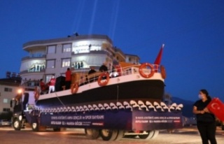 Bandırma Vapuru Alanyalılarla buluştu