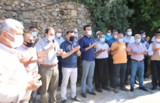 Değirmendere Caminin temeli atıldı