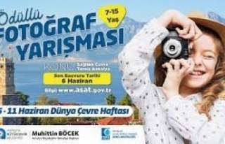 “Sağlıklı Çevre, Temiz Antalya” konulu fotoğraf...