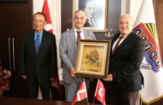 Şahin'den Danimarka büyükelçisine sıcak...