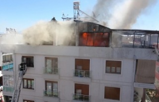 Yangında ağabeyi ve engelli yeğeninin kurtulduğunu...