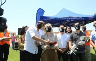 Akdeniz Üniversitesinin güvenliğini artık droneli...