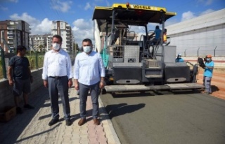 Alanya Belediyesi'nden asfaltta yeni sistem