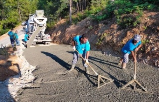 Alanya Belediyesi'nin yol ve asfalt seferberliği