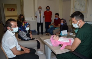 Alanya'da aşılama yoluyla bebek sahibi olanlardan...