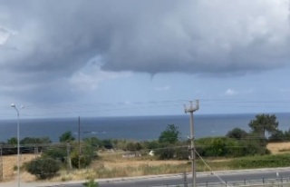 Alanya'da hortum paniği
