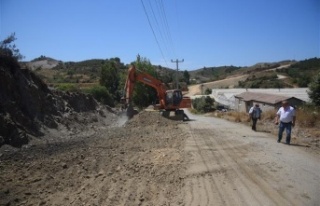 Alanya Toslak Çatalişam yolu genişletiliyor