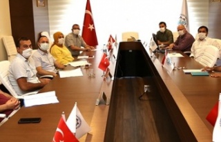 ALKÜ Yönetimi Sendika temsilcileriyle bir araya...