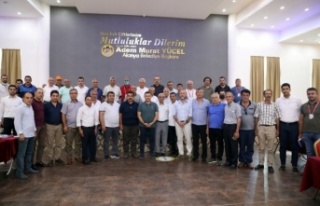 Başkan Yücel muhtarlarla buluştu