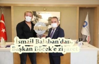 İsmail Balaban'dan, Başkan Böcek’e ziyaret