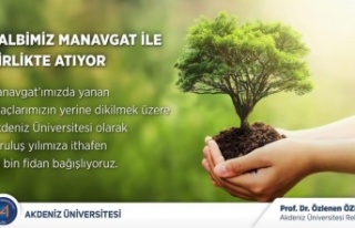 Akdeniz Üniversitesi'nden Manavgat'a 39...