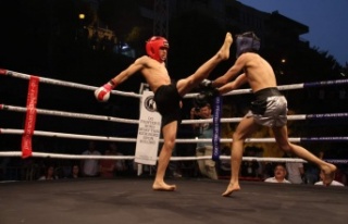 Alanya'da boks ve muaythai gecesi
