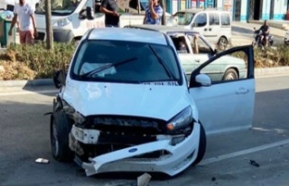 Alanya'da korkutan kaza