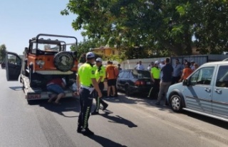 Alanya'da safari araçları denetlendi, belgesiz...