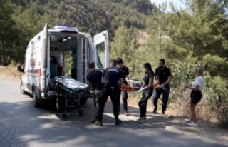 Alanya’da otomobil şarampole uçtu, 4 Rus turist...