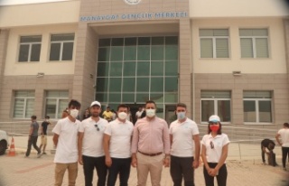 ALKÜ'den Manavgat yangınına destek