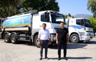 Başkan Yücel'den kuraklıkla boğuşan üreticiye...