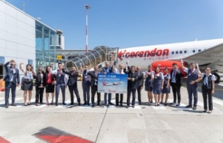 Corendon Airlines Basel Havaalanında