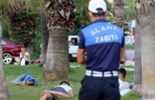 Koğuş kalk! Alanya'da sabah oldu
