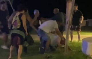 'Niye baktın' kavgasında yumruklar konuştu