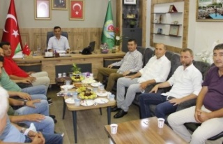 Türkdoğan'dan Ziraat Odası'na ziyaret