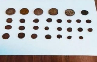 29 sikkeyi piyasaya sürmeye çalışan 2 kişi yakalandı