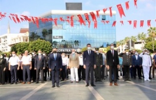 30 Ağustos Zaferi Alanya'da törenle kutlandı